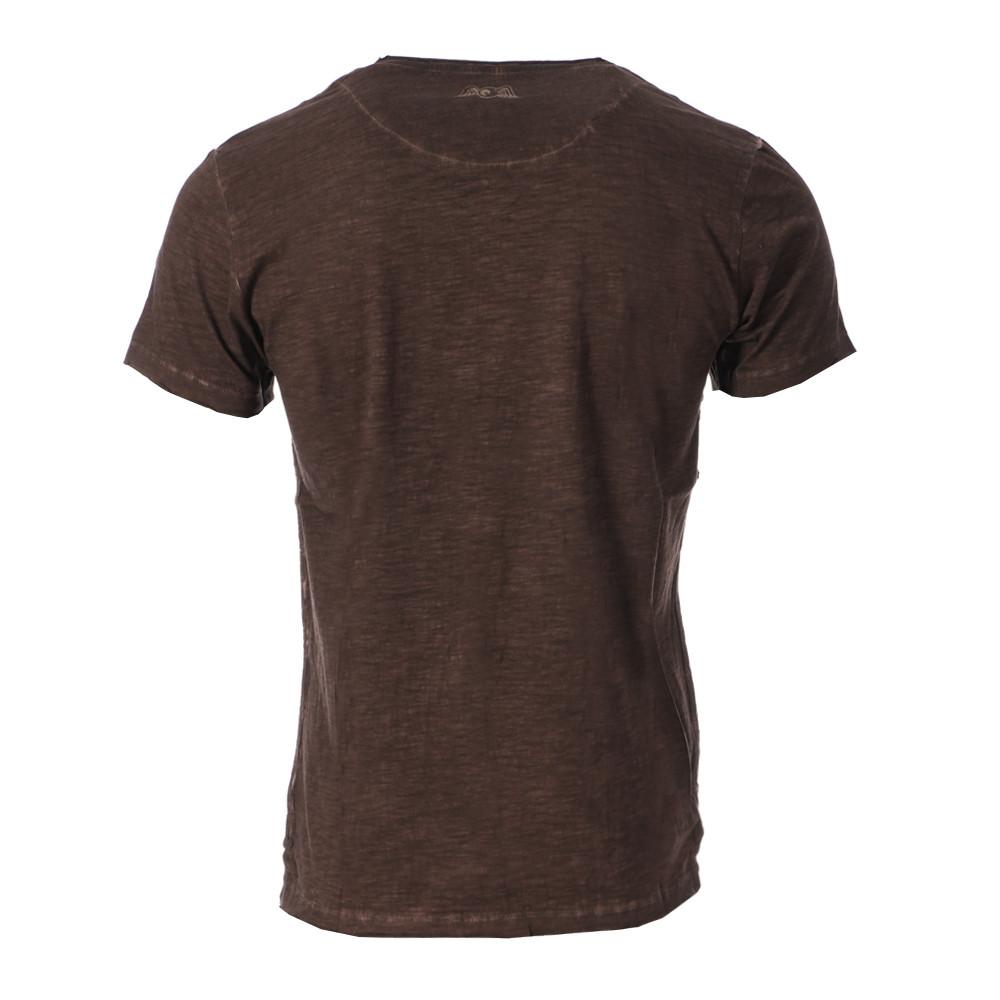 T-shirt Marron Homme Von Dutch Regular vue 2