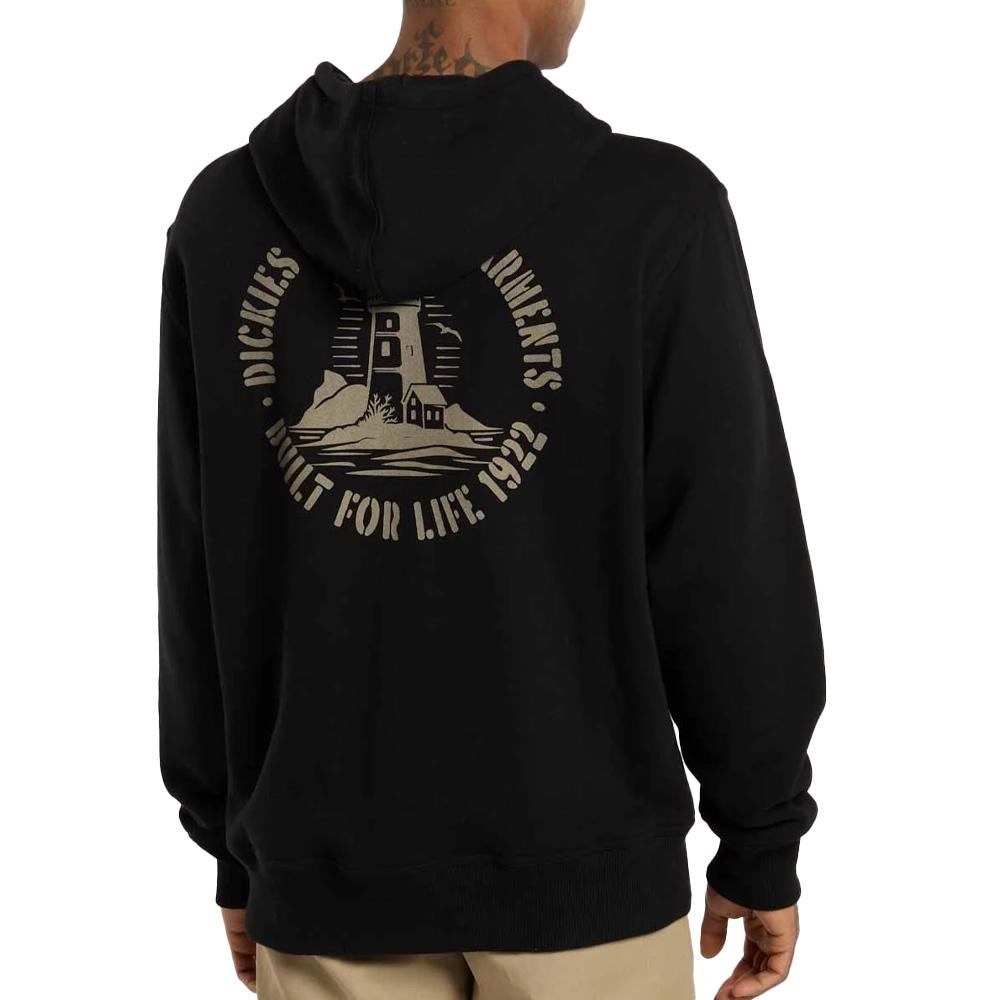 Sudadera Dickies Parrotsville Negra, Hombre ver 2