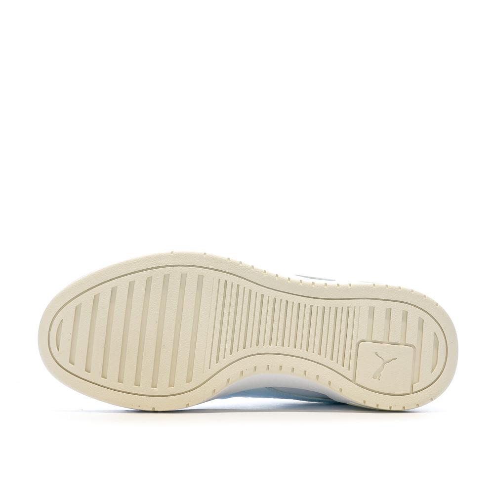 Baskets Blanc/Écru Femme PUMA Pro Sport vue 5