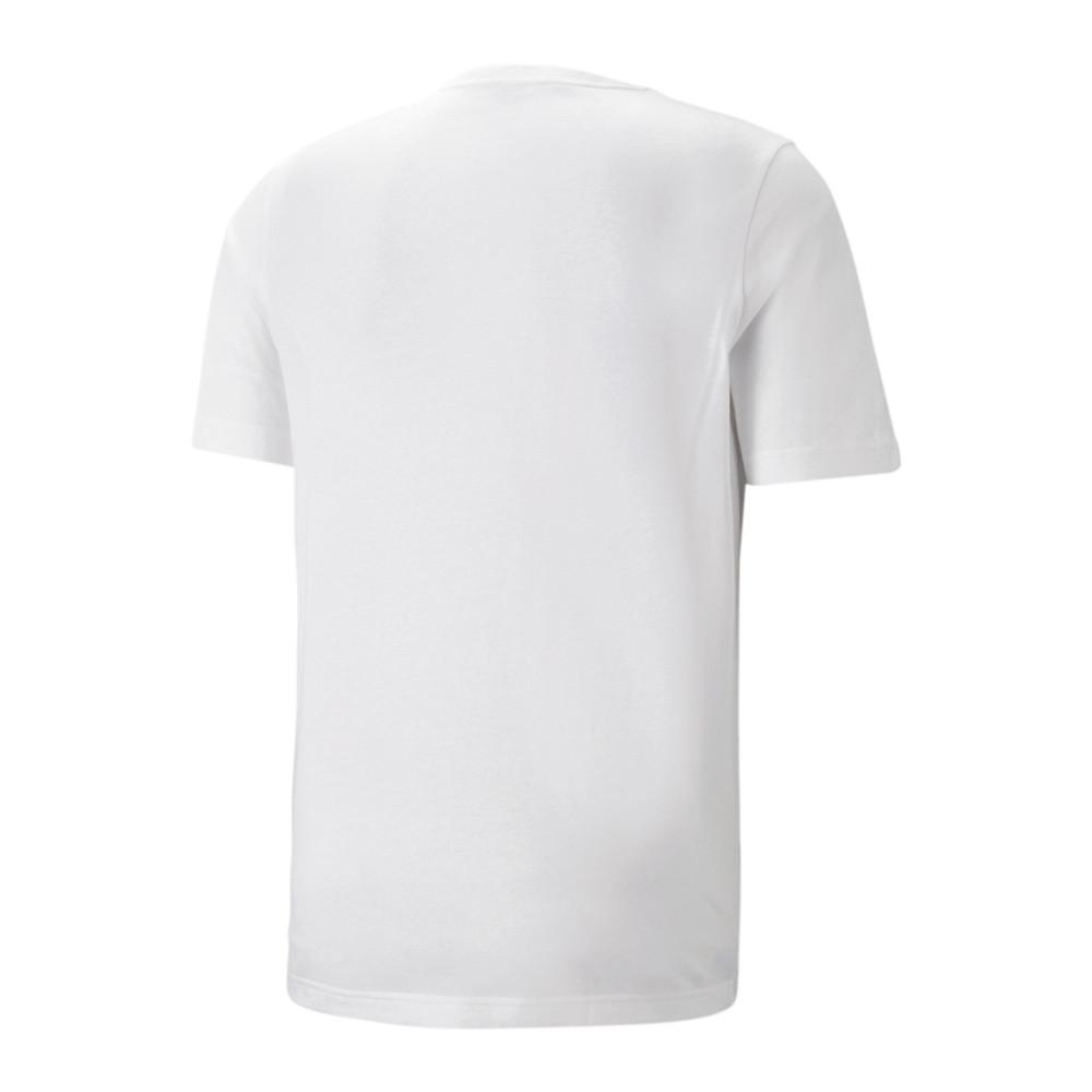 T-shirt Blanc Homme Puma Essential +2 vue 2