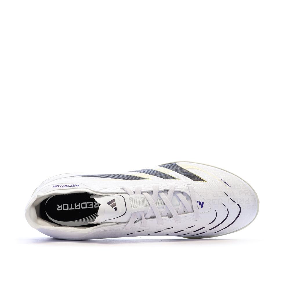 Weiße Fußballschuhe für Herren: Adidas Predator League TF Ansicht 4