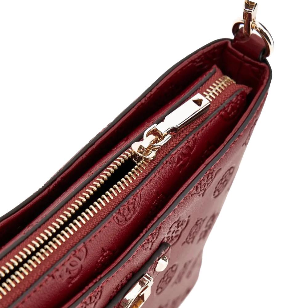 Sac à Bandoulière Rouge Guess Gerty vue 3