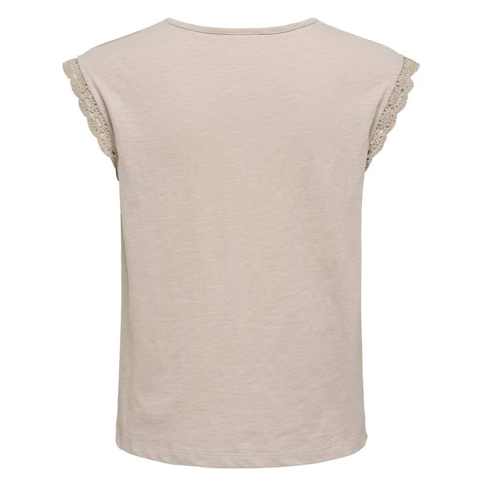 T-Shirt Beige Femme JDY Salva vue 3