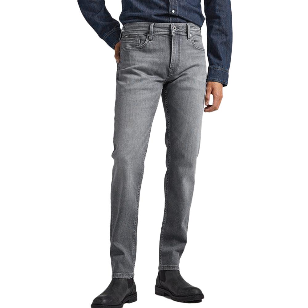 Herrenjeans „Regular“ in Grau von Pepe Jeans Hatch günstig