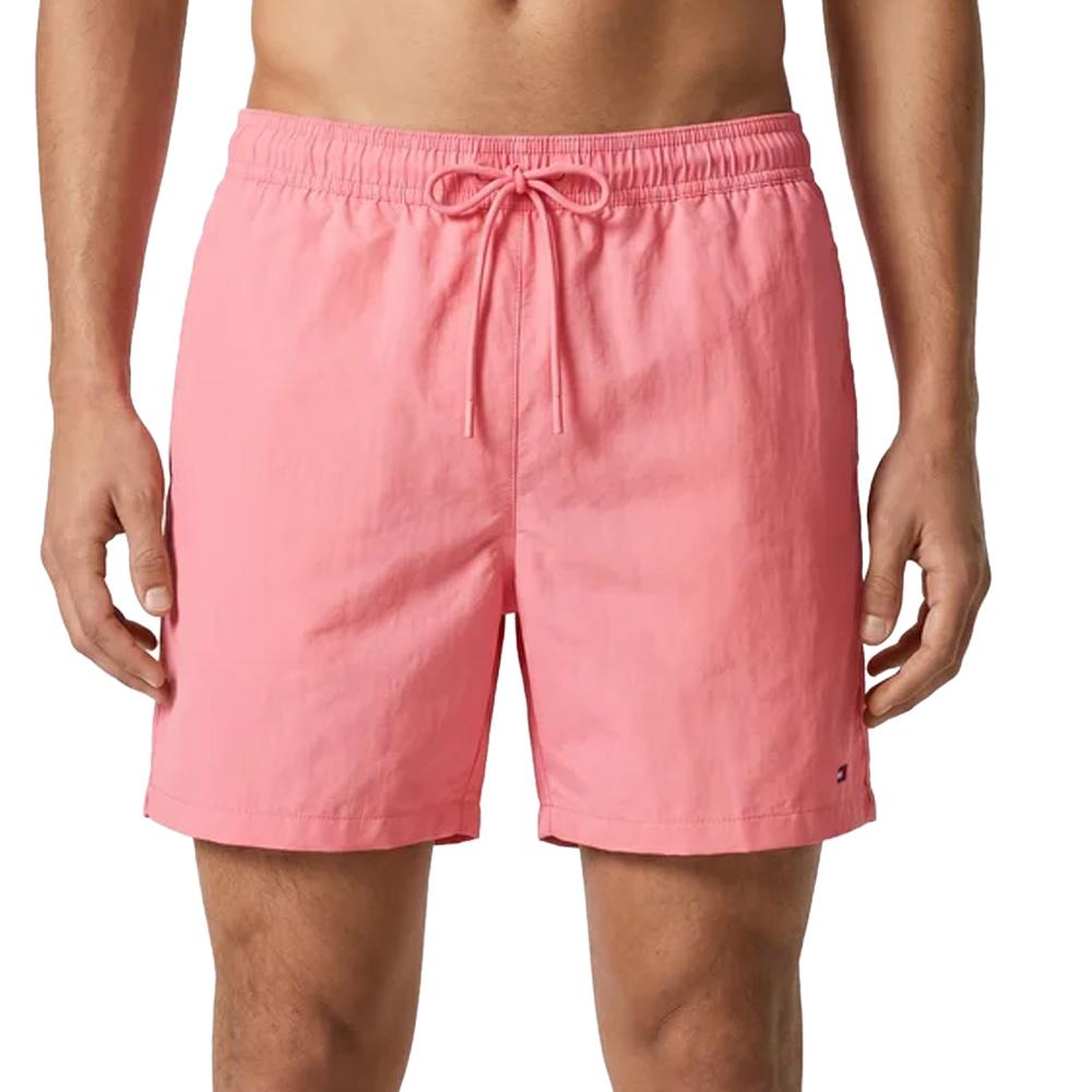Short de bain Rose Homme Tommy Hilfiger Medium Drawstring 26 pas cher