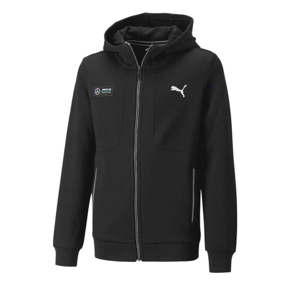 Veste de survêtement Noir Garçon Puma Mercedes Mapf1 Hooded pas cher