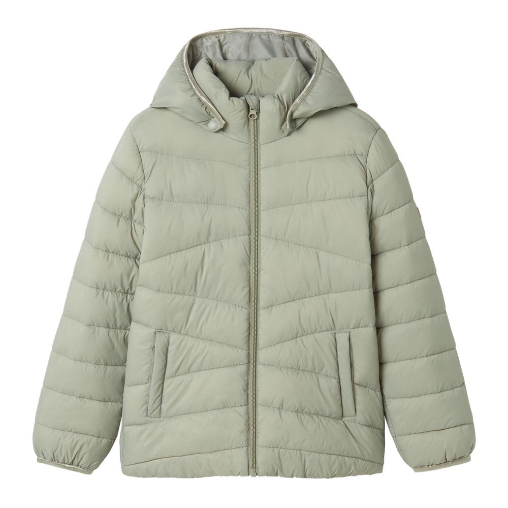 Doudoune Verte Clair Fille Name it Marble pas cher