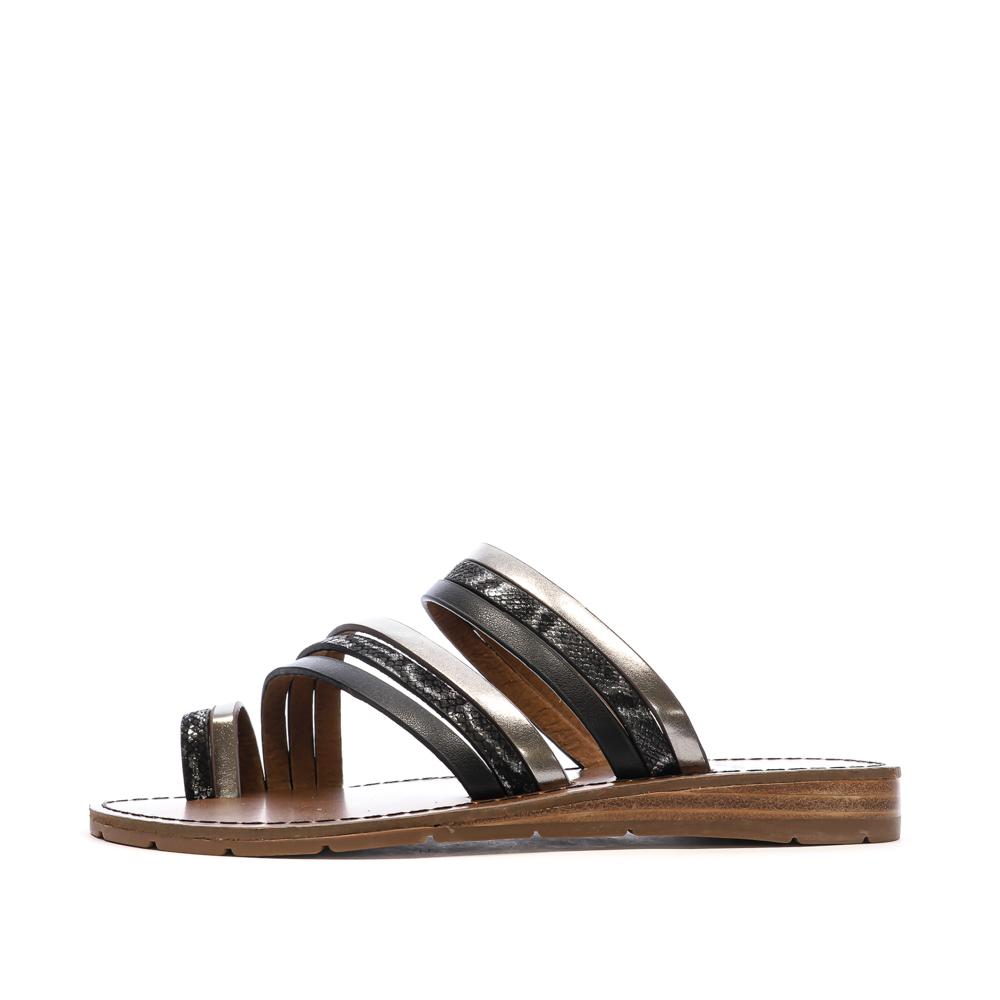 Sandales Noir femme Chattawak Summer pas cher