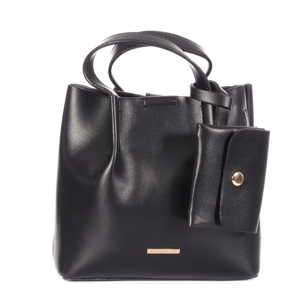 Sac à Main Noir Femme Manoukian NOAM pas cher