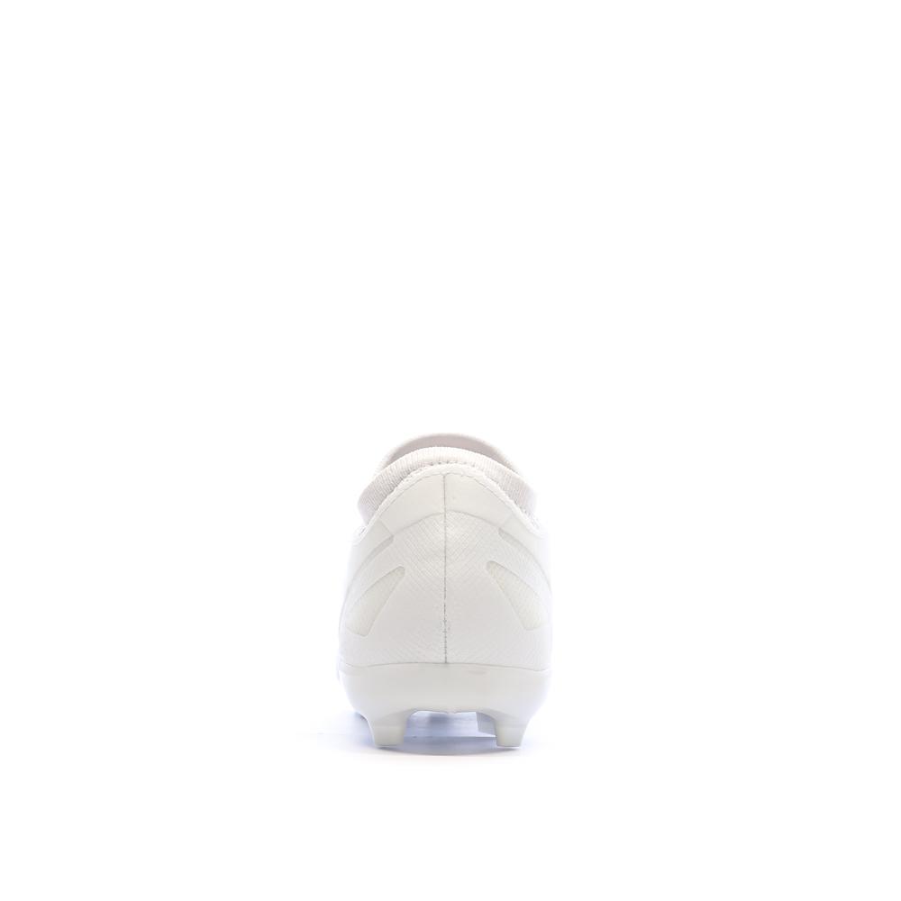 Chaussures de football Blanches Garçon Adidas X Crazyfast.3 vue 4