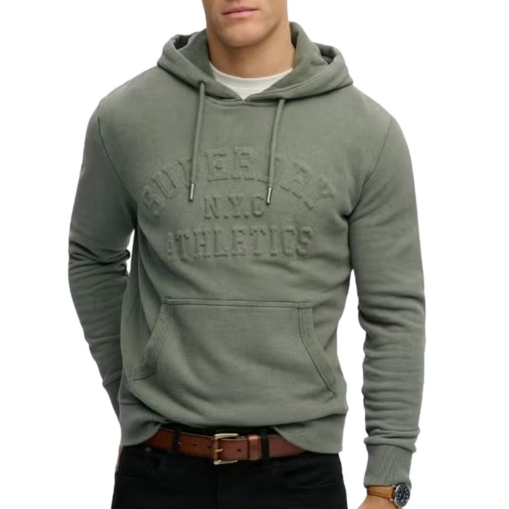 Sweat Vert Homme Superdry Athletic pas cher