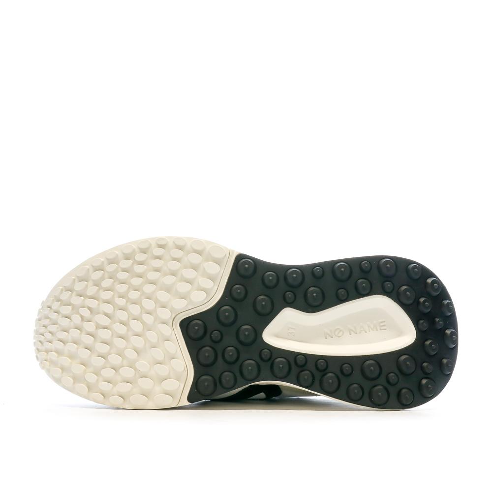 Baskets Écru/Noir Femme No Name Carter Runner vue 5