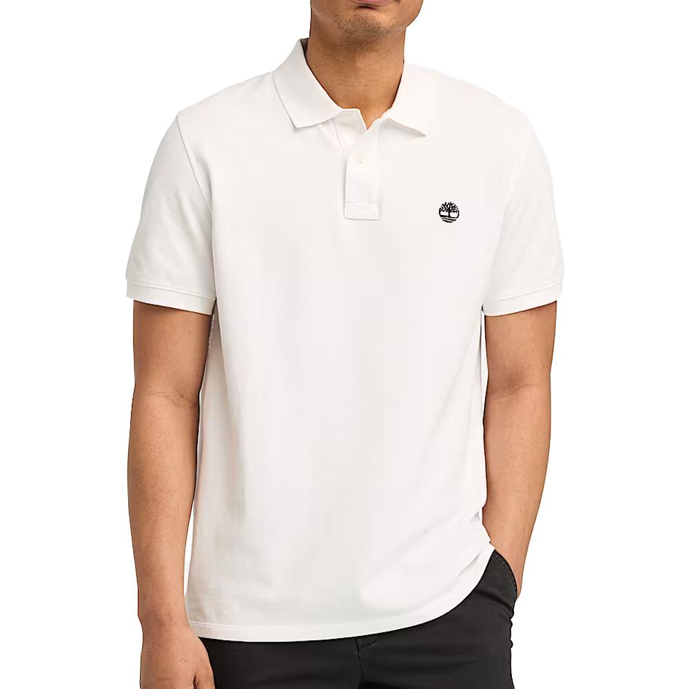 Polo Blanc Homme Timberland TB0 pas cher