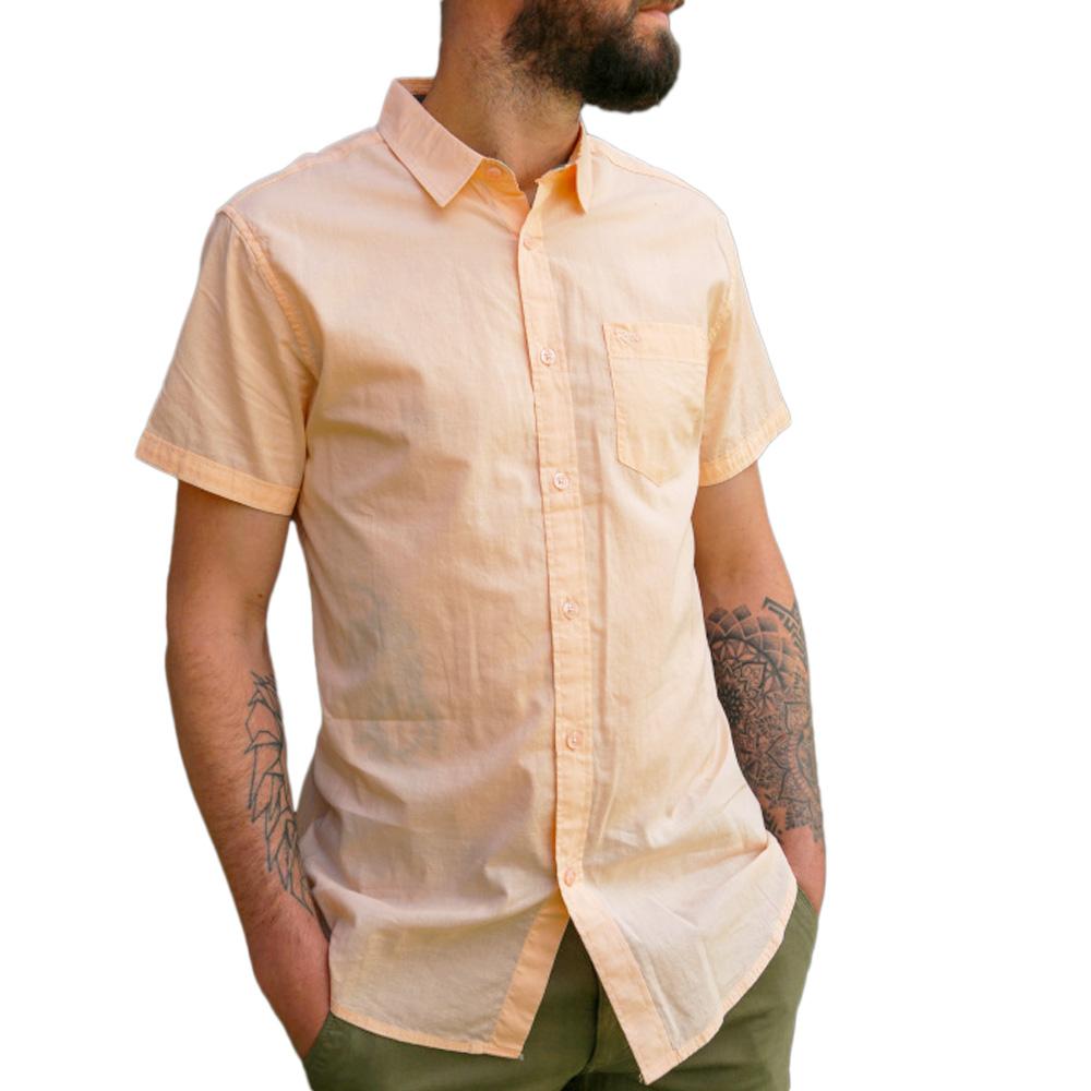 Chemise Orange Homme RMS26 4794 vue 2
