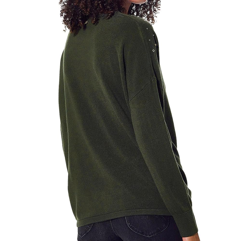 Pull Kaki Femme Kaporal Duck vue 2