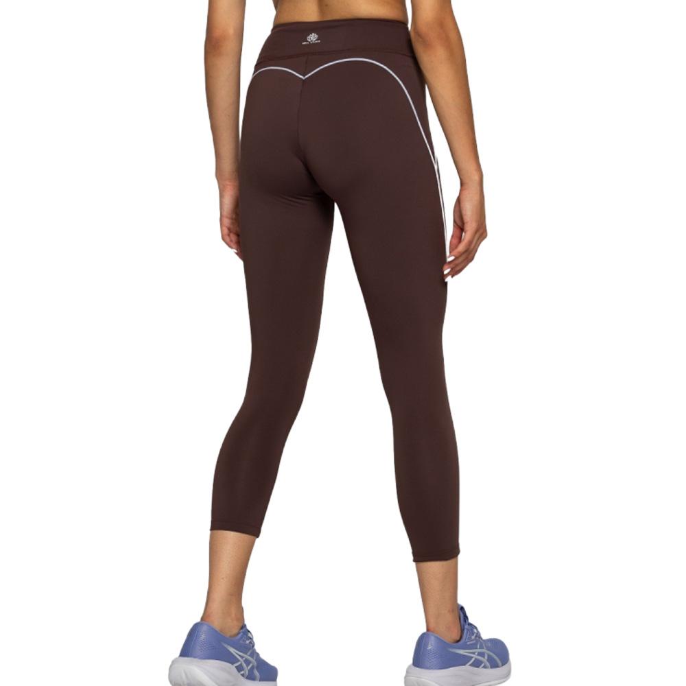 Legging 3/4 Marron Foncé Soul Studio Yoga vue 2