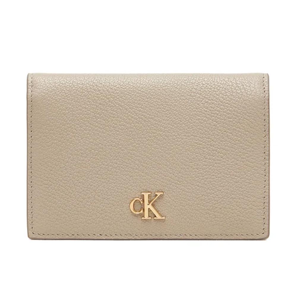 Porte Cartes Beige Femme Calvin Klein Jeans Min Monogram pas cher