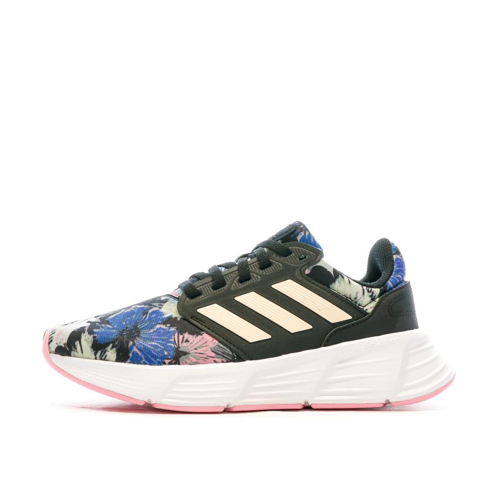 Chaussures de running Noires/Roses Femme Adidas Galaxy 6 pas cher