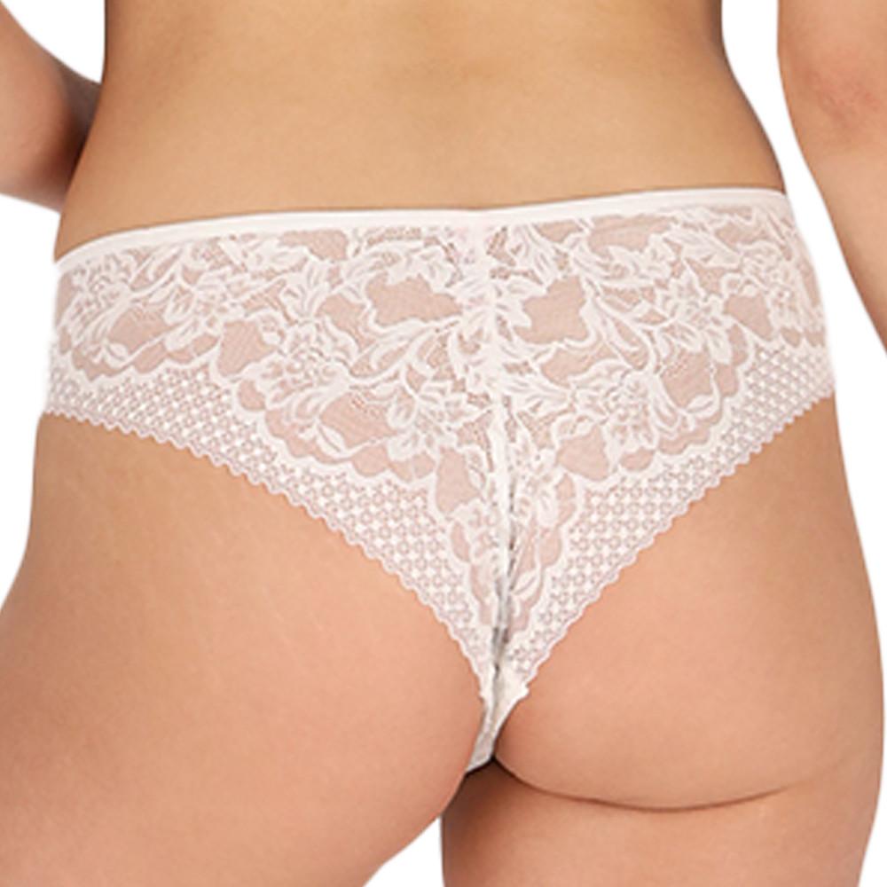 Tanga Blanc Femme Les Petites Bombes Yasmina vue 2