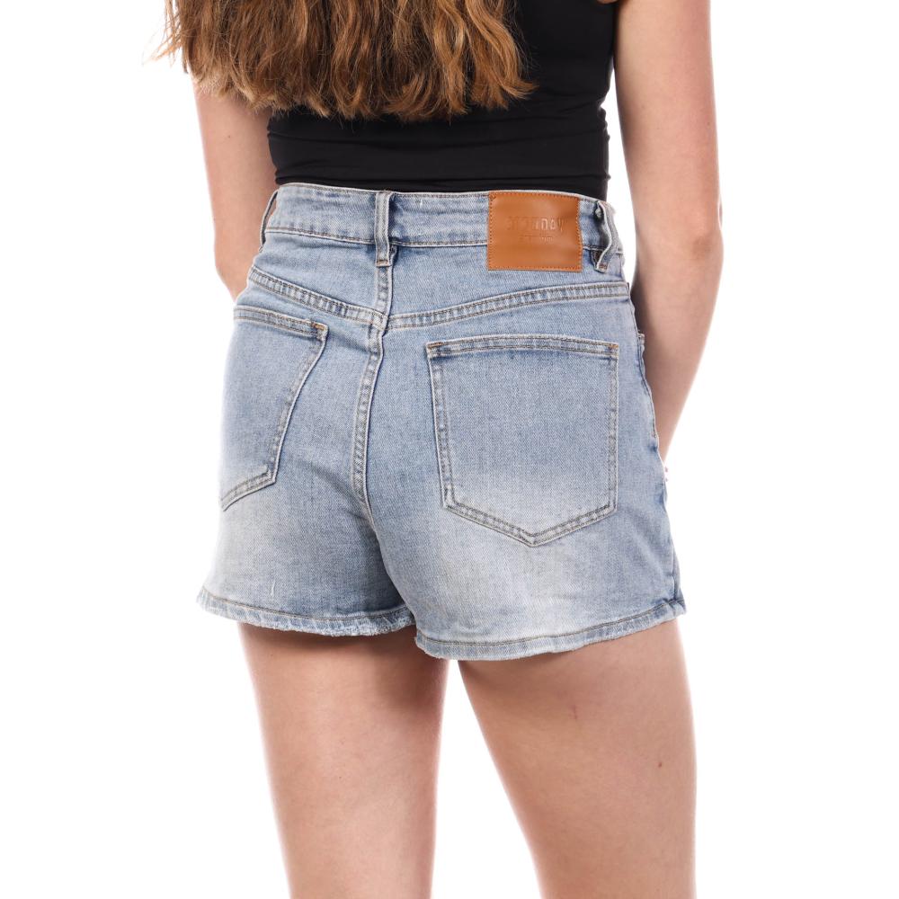 Jupe Short Bleu Femme Monday Premium 164 vue 2