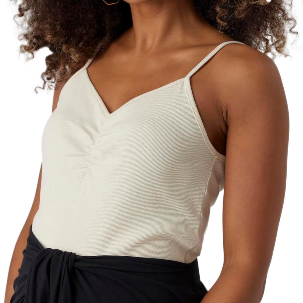 Top Beige Femme Mamalicious Strap pas cher
