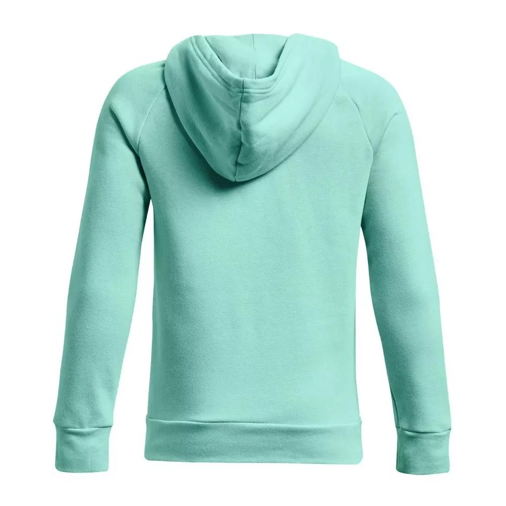 Sweat à Capuche Turquoise Garçon Under Armour Rival Fleece vue 2