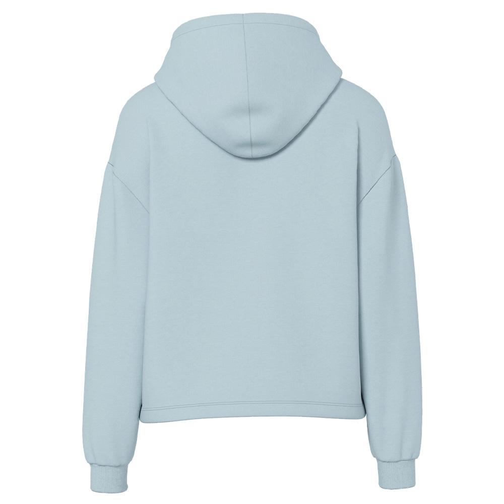 Sweat Bleu Clair Femme Pieces Pcchilli vue 2