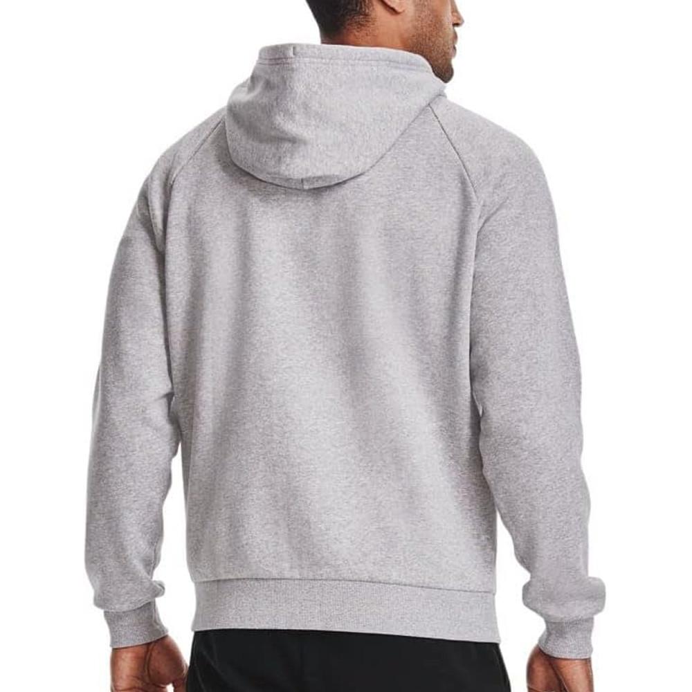 Sweat Zippé Gris Homme Under Armour Rival vue 2