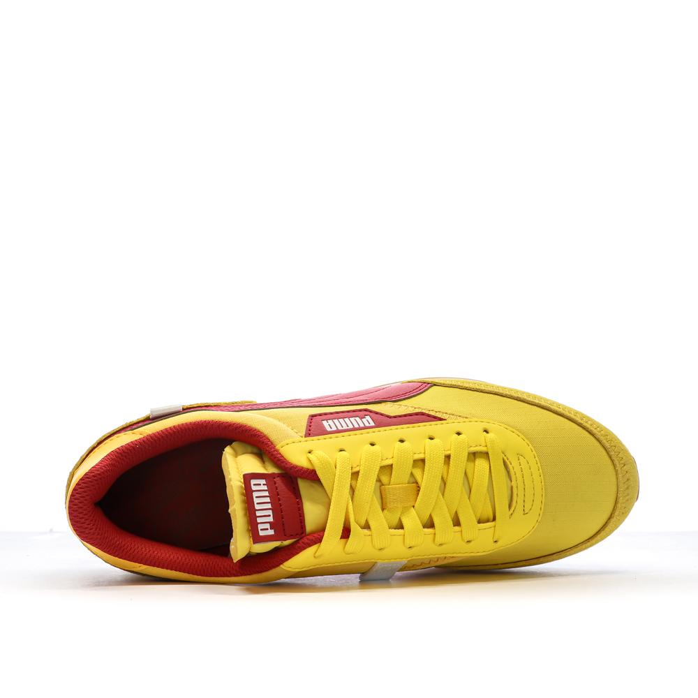 Baskets Rouges/Jaunes Homme Puma Future Rider vue 4