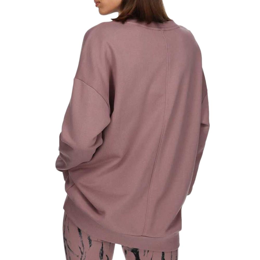 Sweat Violet Femme Adidas HL1961 vue 2