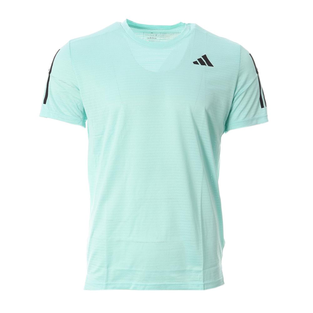 T-shirt Turquoise Homme Adidas Run Event pas cher