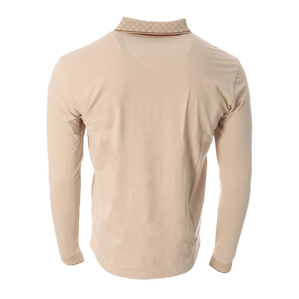 T-shirt Manches Longues Beige/Camel Homme RMS26 91233 vue 2