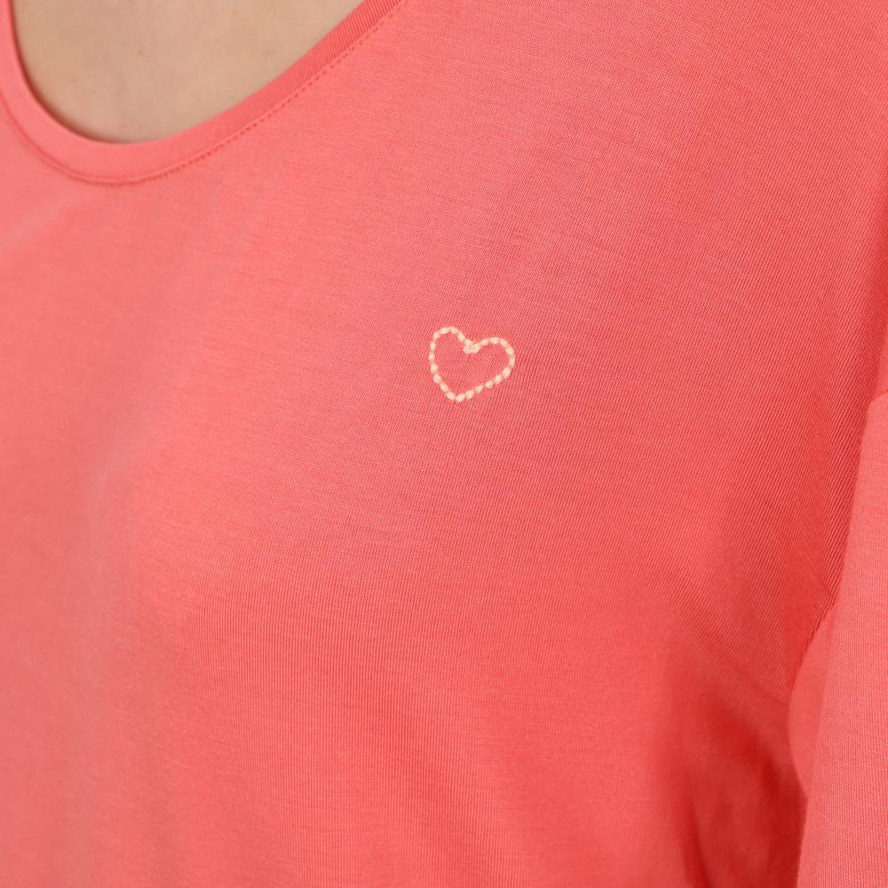 T-shirt Corail Femme Teddy Smith Tifani vue 3