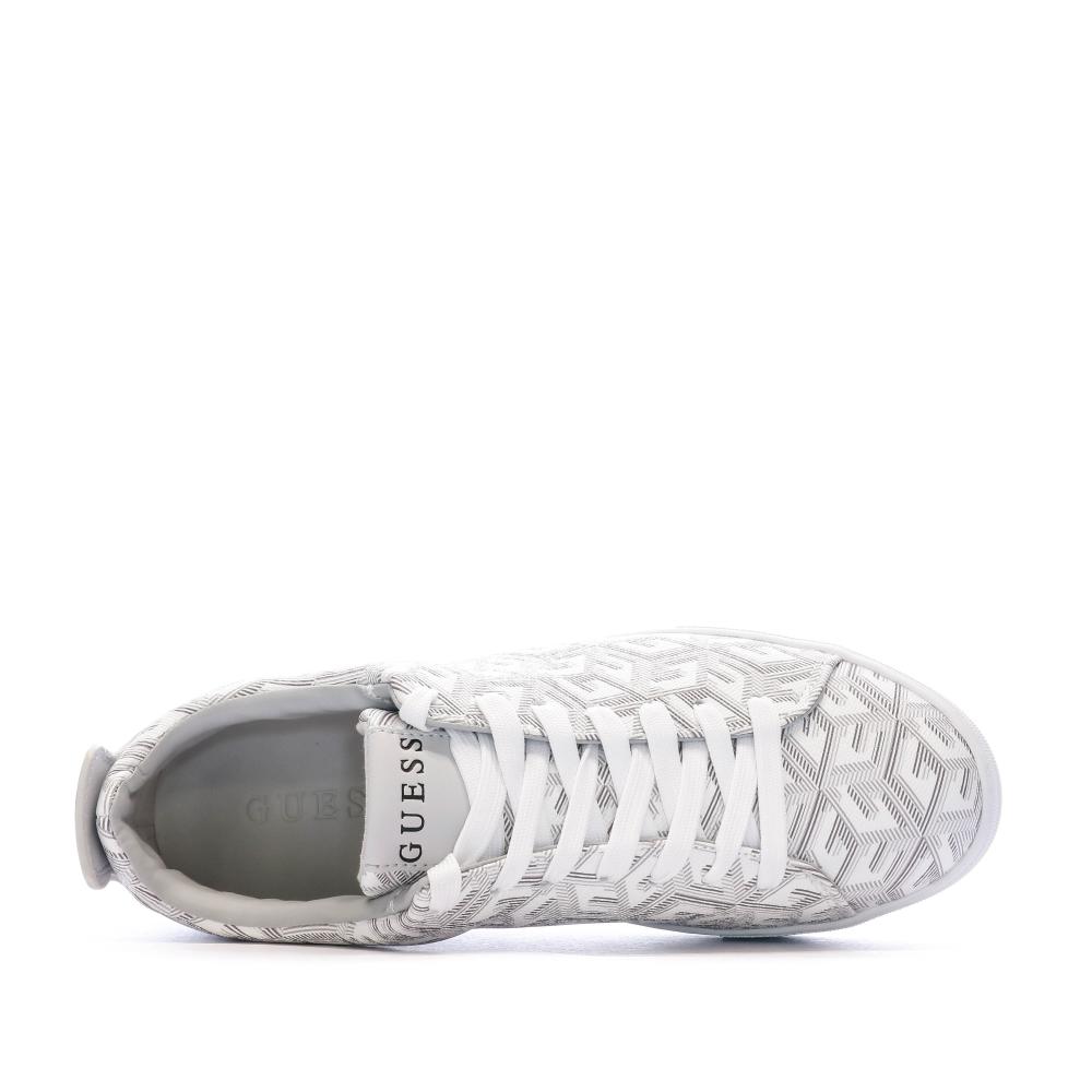 Baskets Blanches Femme Guess Giaa5 vue 4