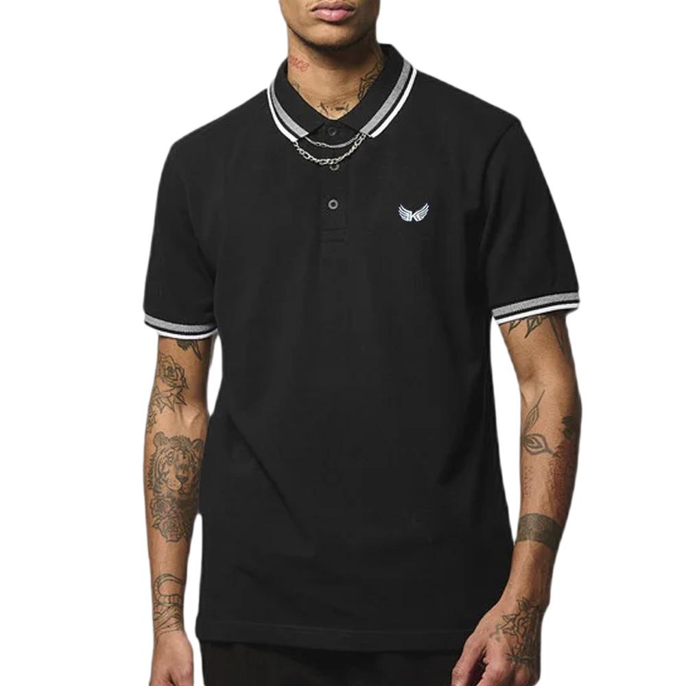 Polo Negro Hombre Kaporal Marod barato