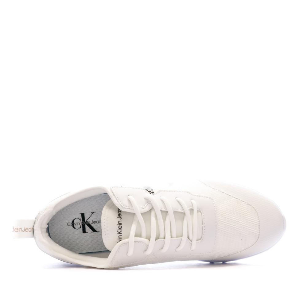 Baskets Blanche Homme Calvin Klein Jeans Sporty Runner Eva vue 4