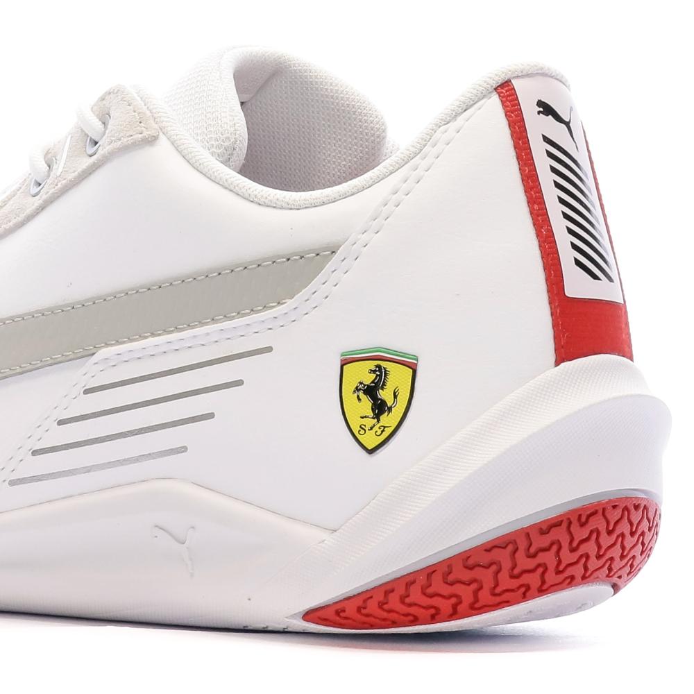 Baskets Blanches Homme Puma Ferrari Machina vue 7