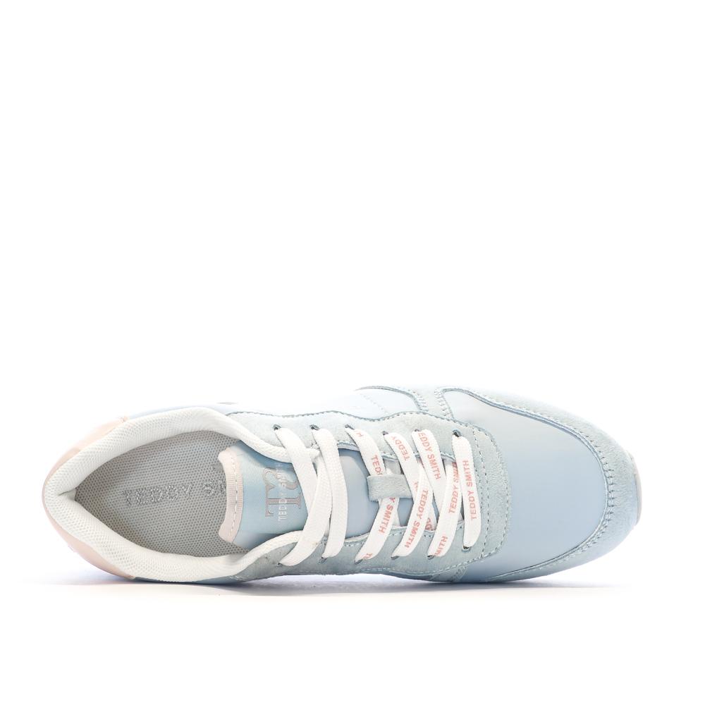 Baskets Bleu Femme Teddy Smith 120161 vue 4