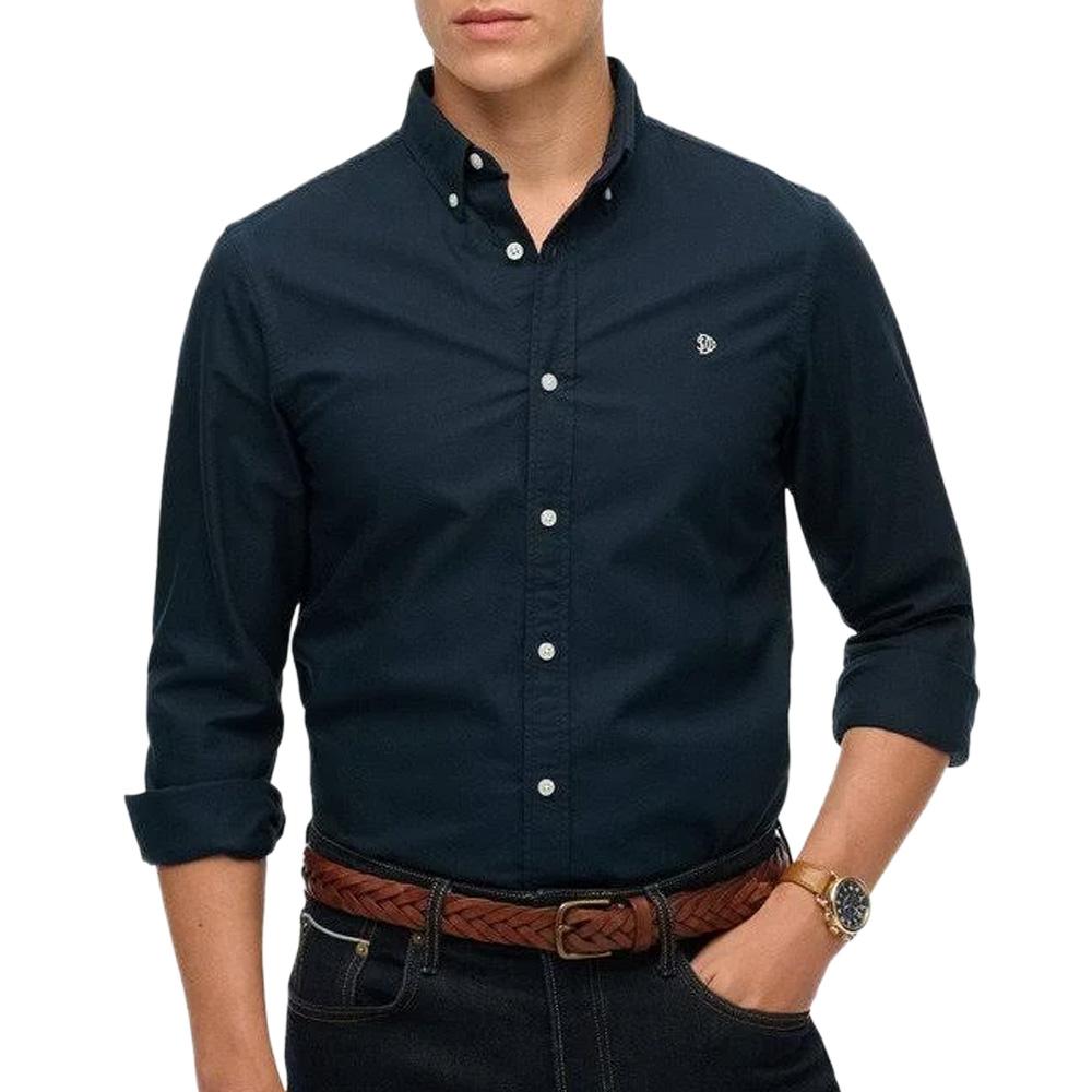 Chemise Marine Homme Superdry Preppy pas cher