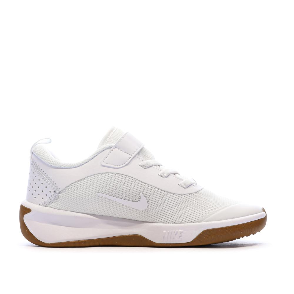 Baskets Blanches Fille Nike Omni Multi-court vue 2