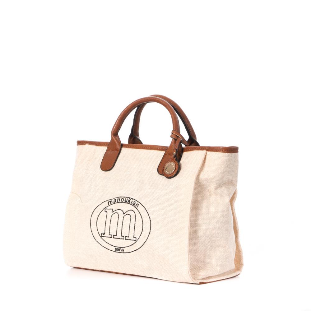 Sac à main Beige Femme Manoukian Katsy vue 3