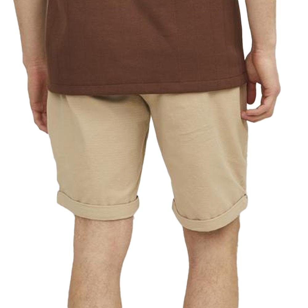 Short Chino Beige Homme Jack & Jones Fury vue 2