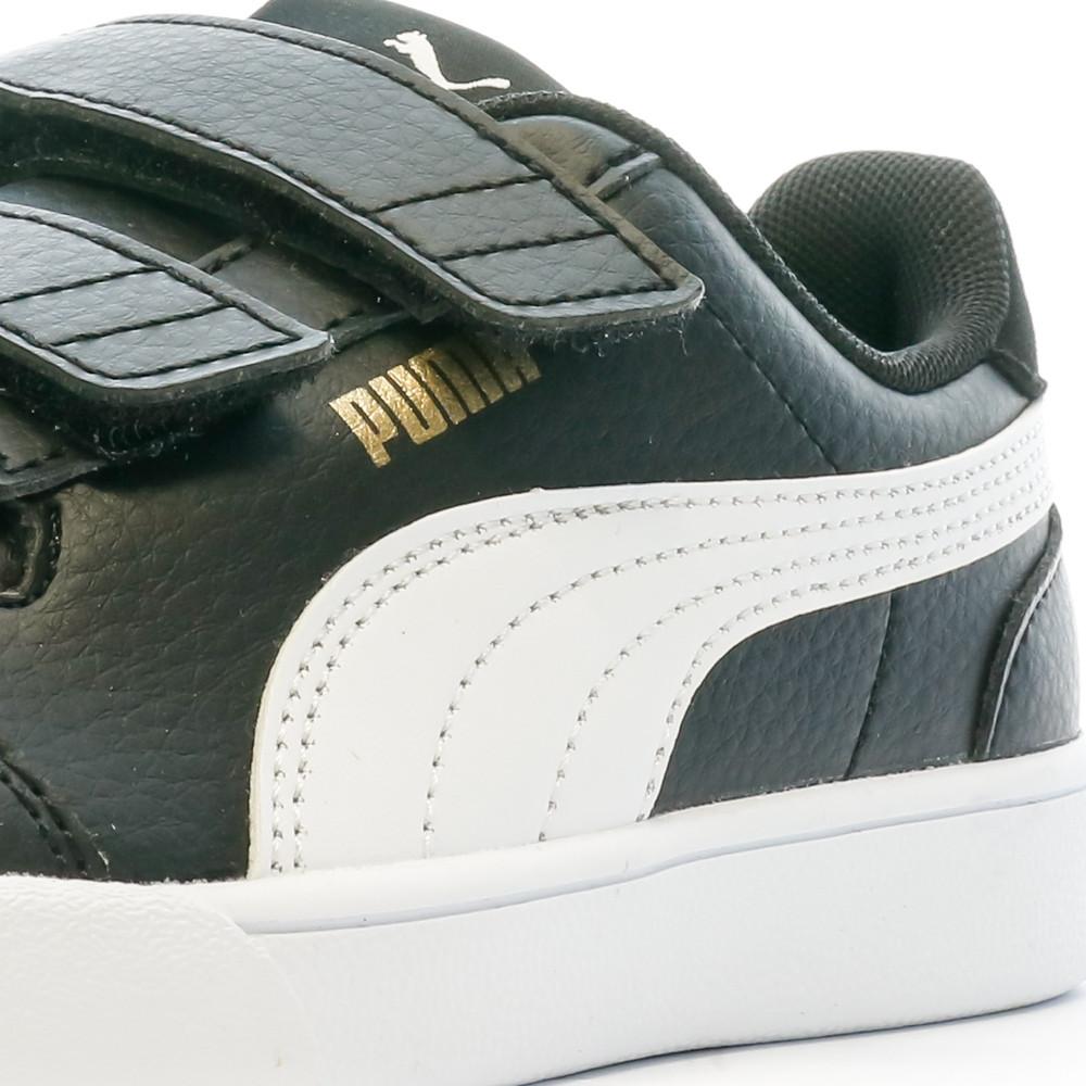 Baskets à scratchs Noires Garçon Puma Shuffle vue 6