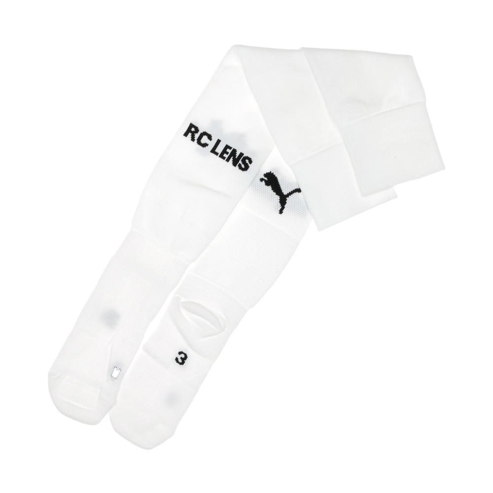 RC Lens Chaussettes de Foot Blanches Puma Team pas cher