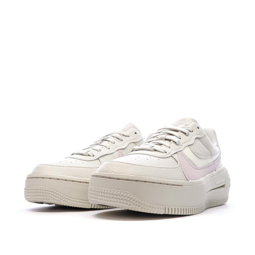 Air Force 1 Greige Femme Nike PLT. AF. ORM vue 6