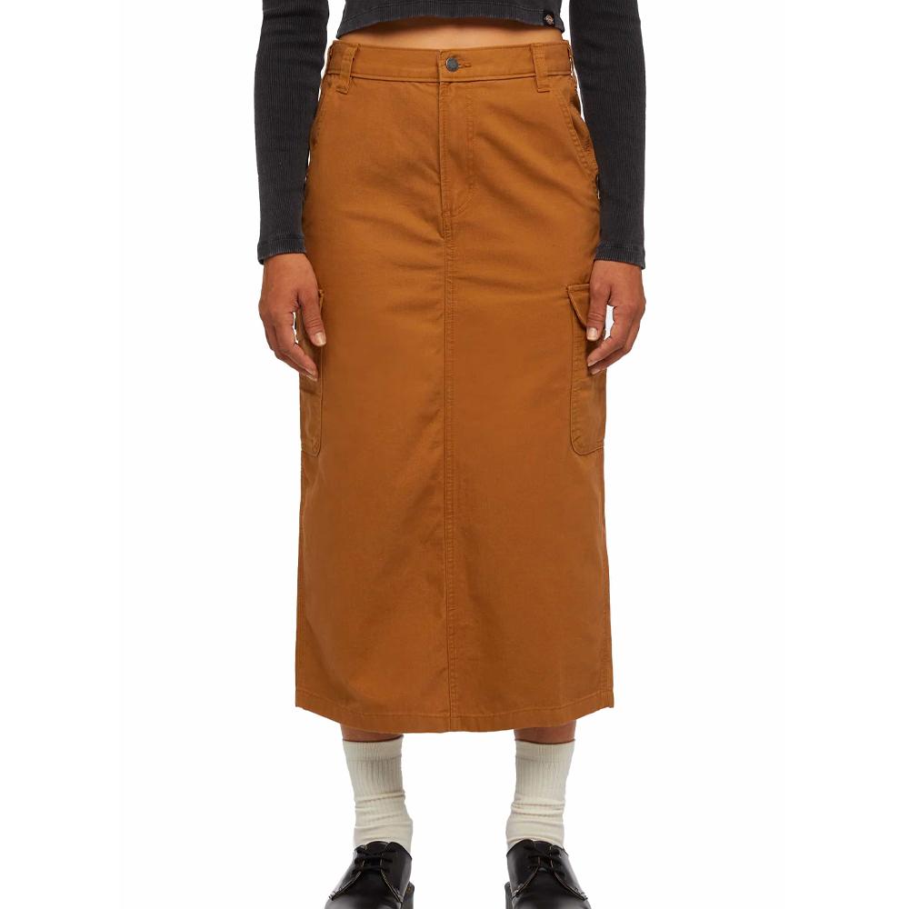 Jupe Camel Femme Dickies Duck Canvas pas cher