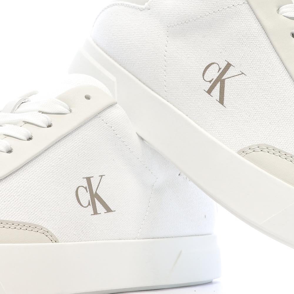 Baskets Blanches Homme Calvin Klein Jeans Low Pro Cups vue 7
