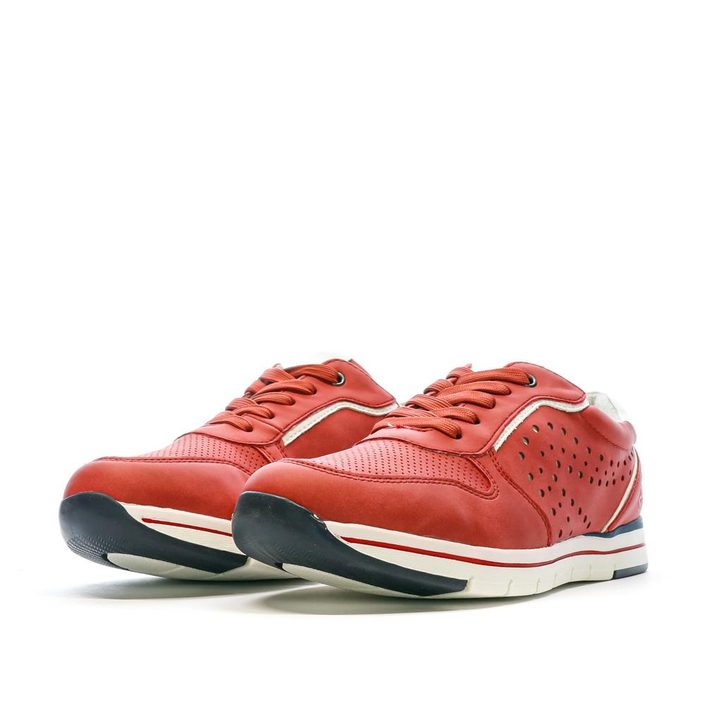Baskets Rouge Femme RELIFE Hermio vue 6