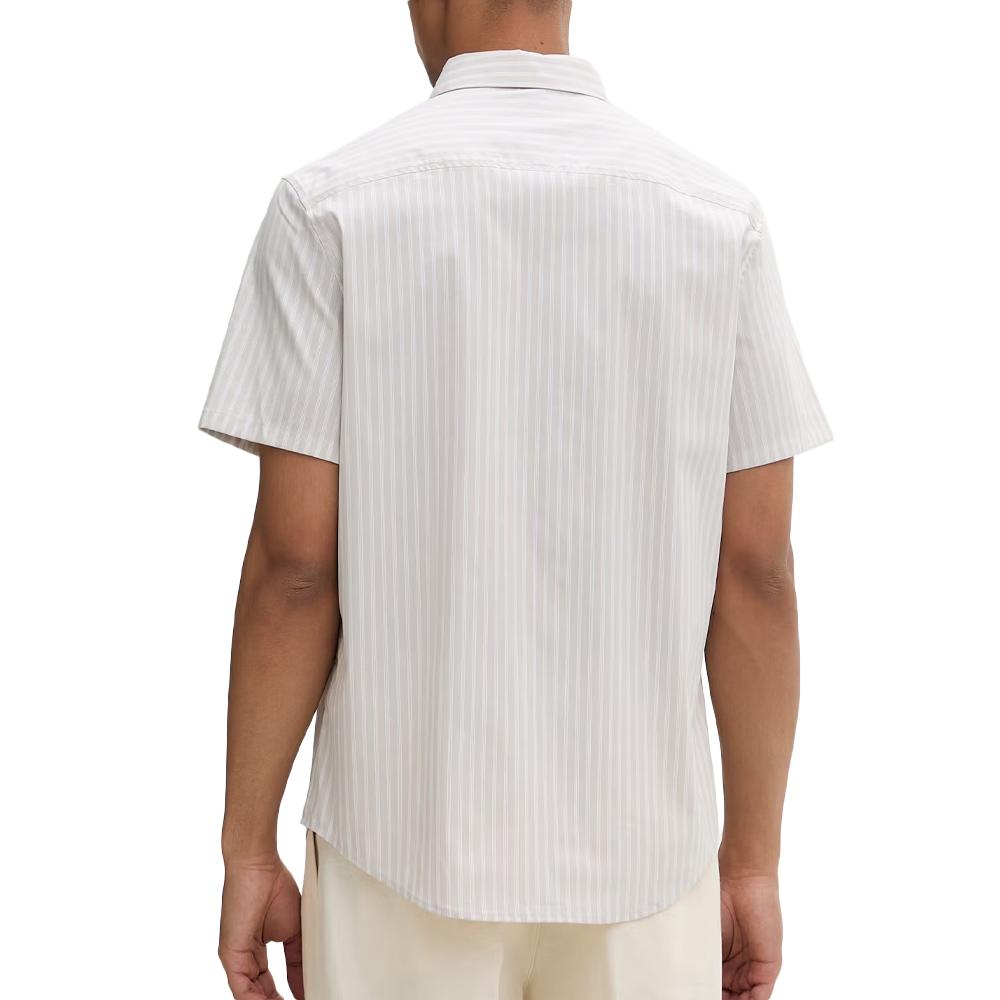 Beiges Herrenhemd von Calvin Klein Jeans Yd Multi Pinstrip Ansicht 2