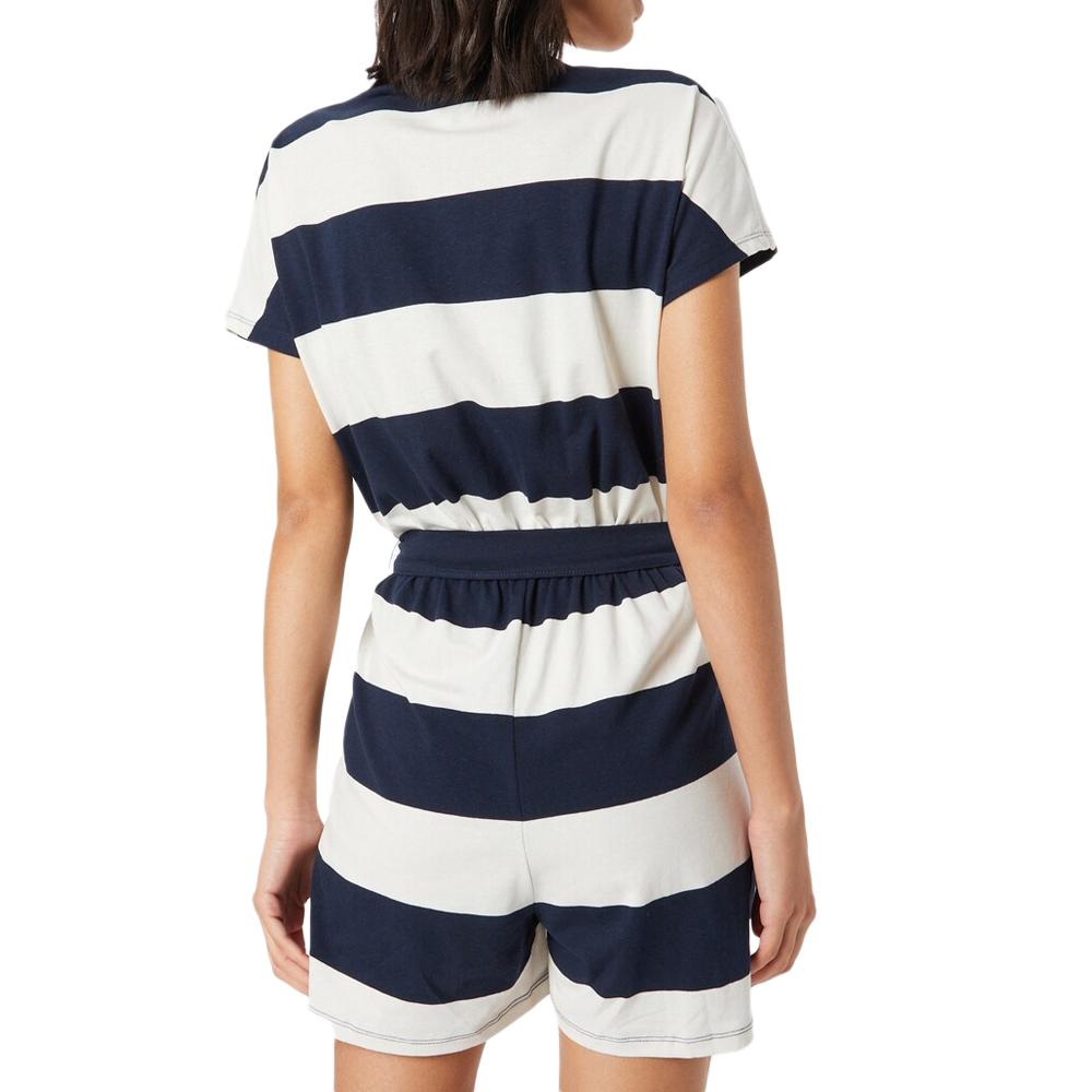 Combishort Marine/Blanc Femme JDY Pablo vue 2